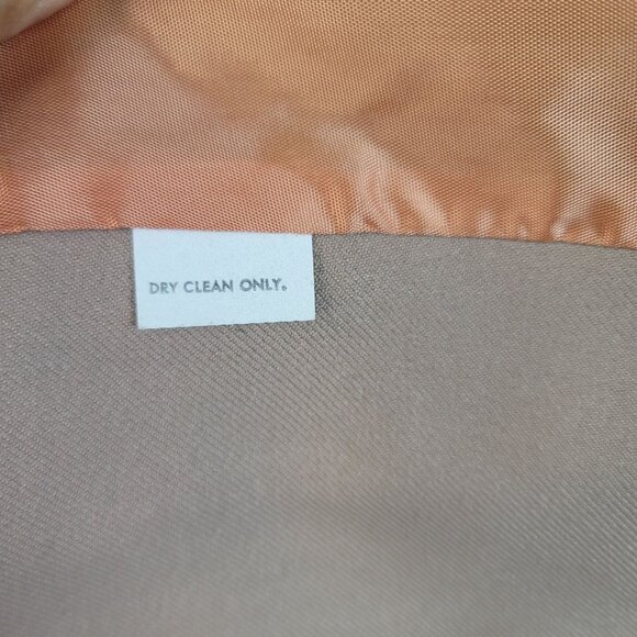 70s Levi Women Blazer Size 6 Woven Western Taupe Autumn Earthy Natural Deadstock - Picture 8 of 11